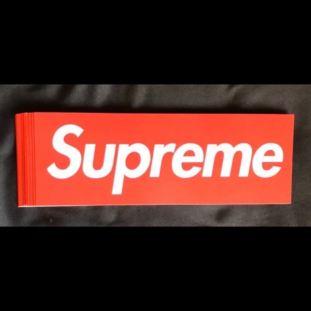 Supreme Box Logo Stickers